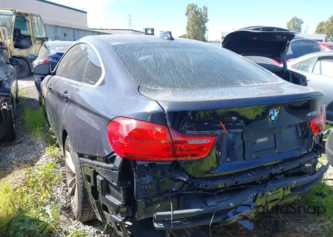 2017 BMW 430I Gran Coupe из США, поврежденный, VIN WBA4F7C5XHG786454